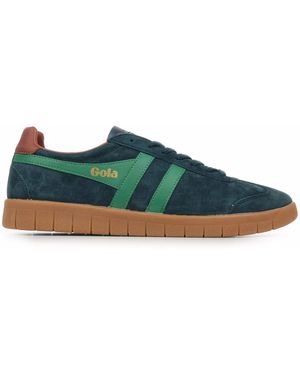 Gola Baskets Hurricane Suede - Vert