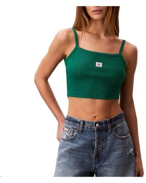 Calvin Klein Blouses Lv047F221G - Vert
