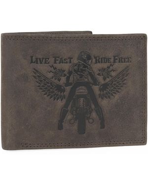 Jaslen Portefeuille Wheels - Gris