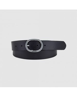 Levi's Ceinture 37460-0092 BELT LEGACY-HERMOSILLA CAVIAR - Bleu