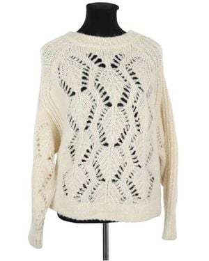 Ba&sh Pull Pull en laine blanc - Neutre