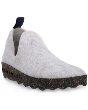 ASPORTUGUESAS Baskets CITY L WHITE 955 TWEED - Gris
