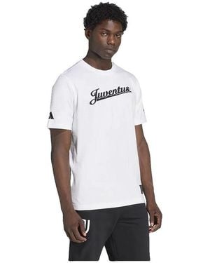 adidas T-shirt T-shirts T-shirt Juventus US Pack 100% coton - Blanc