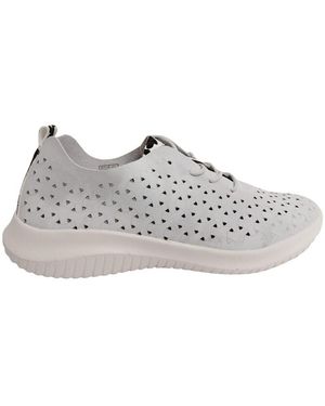 Eoligeros Baskets ZAPATILLA BASKETS LIBERTE BLANC LEO - Gris