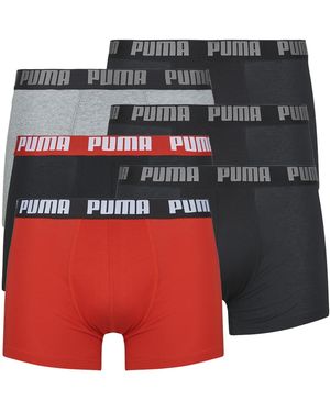 PUMA Boxers BASIC X6 - Rouge
