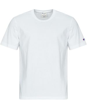 Champion T-Shirt Ss Tee - Bianco