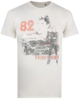Knight Rider T-shirt 82 - Blanc
