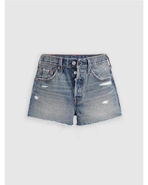Levi's Short 56327 0472 - 501 ORIGINAL SHORT-VERIFIED VINTAGE SHORT - Bleu