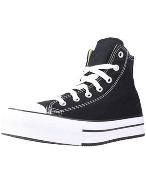 Converse Baskets Chuck Taylor All Star Platform - Bleu