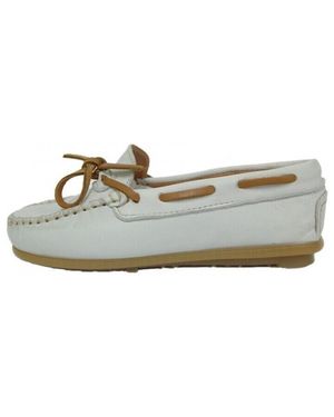 Colores Chaussures bateau Couleurs MOCASIN 105035 Blanc - Vert
