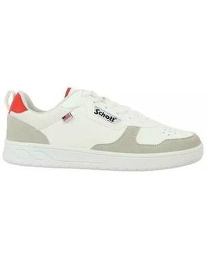 Schott Nyc Baskets Basses Baskets Diran-M - Blanc