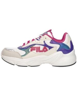 Fila Baskets Basses Collene Logo Teens - Neutre