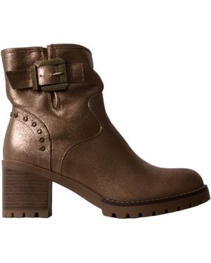 Findlay Bottines Bottines à Talon - Marron