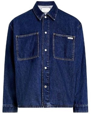 Calvin Klein Blouson Jeans - Bleu