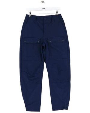 Maje Pantalon Pantalon droit bleu