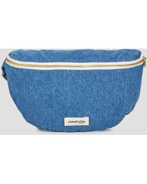 RIVE DROITE Sac banane CUSTINE - Bleu