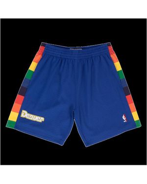 Mitchell & Ness Short Short NBA Denver Nuggets 1991 - Bleu