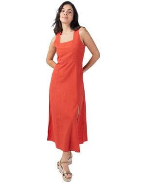 Coton Du Monde Robe Juline - Rouge
