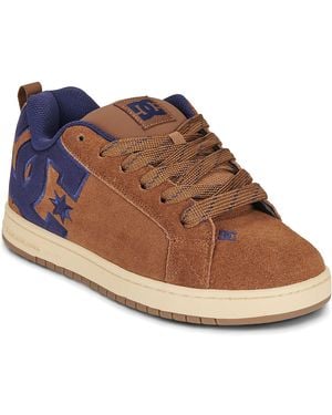 DC Shoes Lage Sneakers Court Graffik - Bruin