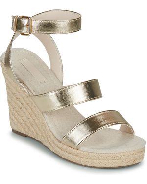 ONLY Sandalen onlamelia-16 wedge sandal foil - Mettallic