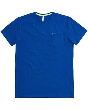 Sun 68 T-Shirt - Blauw