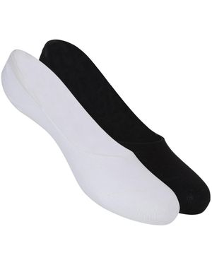 DIM Söckchen Protege-Pieds Coton Pack X2 - Schwarz