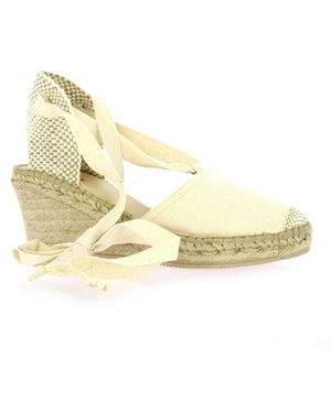 Pao Espadrilles Espadrille Toile Ecru - Métallisé