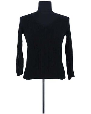 JOSEPH Pull Pull en coton noir