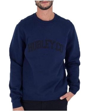 Hurley Sweat-shirt AMFL22Q3AC-H451 - Bleu