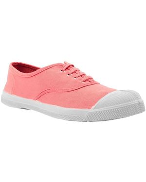 Bensimon Baskets basses Tennis lacets - Rose