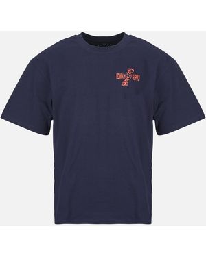 Edwin T-Shirt Sorry Tokyo Ts - Blu