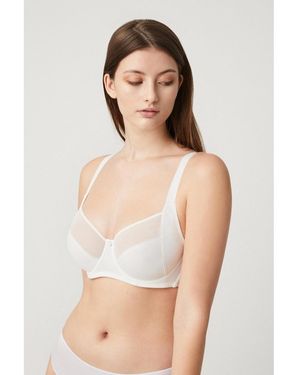 Ysabel Mora Emboitants Soutien-gorge blanc non rembourré à armatures - Neutre