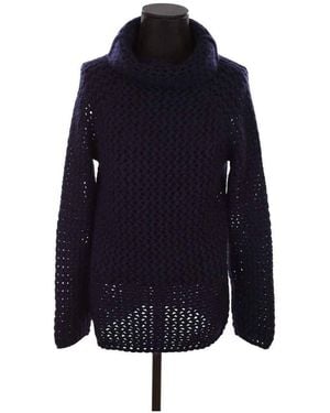 Marc Jacobs Gilet Pull en laine marine - Bleu