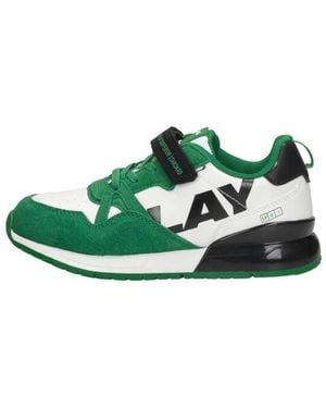 Replay Baskets Basses Shoot Jr8 Cb - Vert