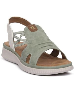 Westland Sandales compensées SAGE - Métallisé