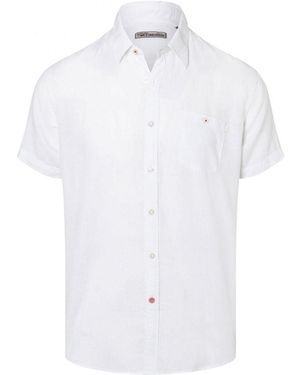 Timezone Chemise Chemise manches courtes Timzeone ref 53166 Blanc