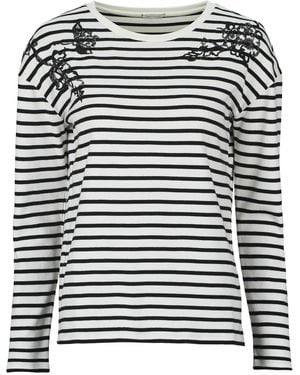 IKKS T-Shirts A Maniche Lunghe B310035 - Nero