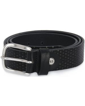 Minoronzoni 1953 Ceinture DOUGLAS NERO H35 - Noir