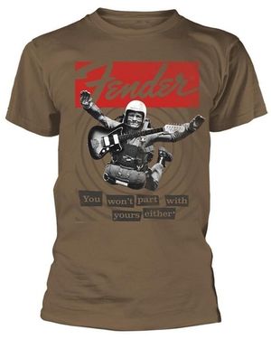 Fender T-shirt You Won't Part - Vert