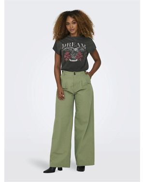 ONLY Pantalon 65716 - Vert