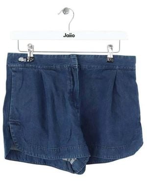 Lacoste Short Mini short en coton bleu
