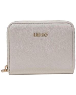 Liu Jo Portemonnee Zip Around Aa5156E0058 - Grijs