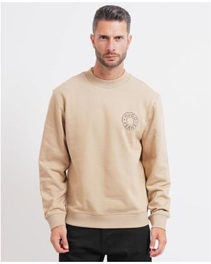 HUGO Sweat-shirt Sweat avec logo circulaire - Neutre