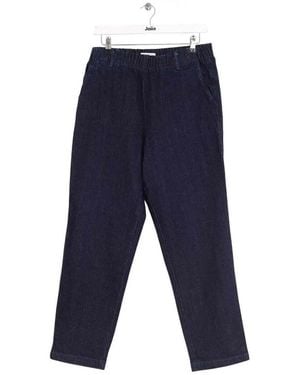 Mes Demoiselles Pantalon Pantalon Droit - Bleu