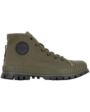Palladium Bottes Pallashock Supply - Vert