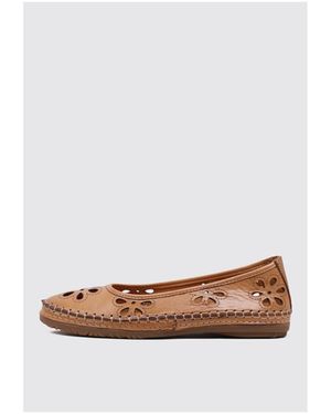 Sandra Fontan Ballerines Freese - Marron