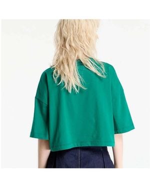 Calvin Klein T-shirt Lv047f813g - Vert