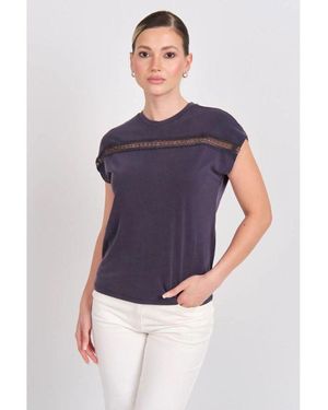 ONLY T-shirt 15350108-NIGHT SKY - Bleu