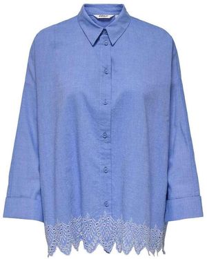 ONLY Chemise 6111901 - Bleu