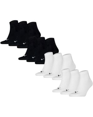 PUMA Chaussettes Chaussettes Quarter Plain 12P - Noir
